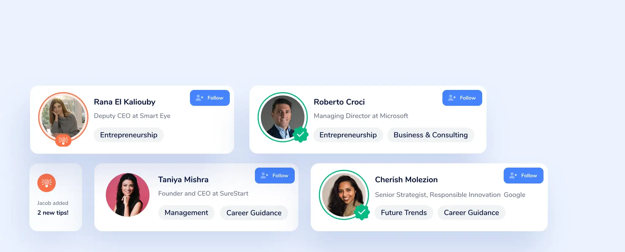 Connect with industry experts