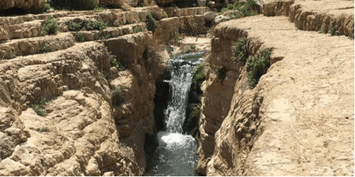 تحديد مسار الوادي ( وادي القلط+ وادي النويعمة)