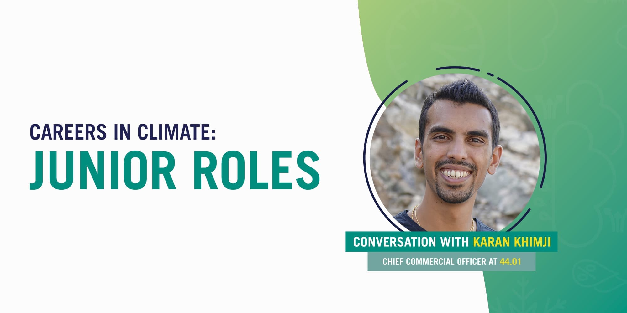Careers in Climate: Junior Roles