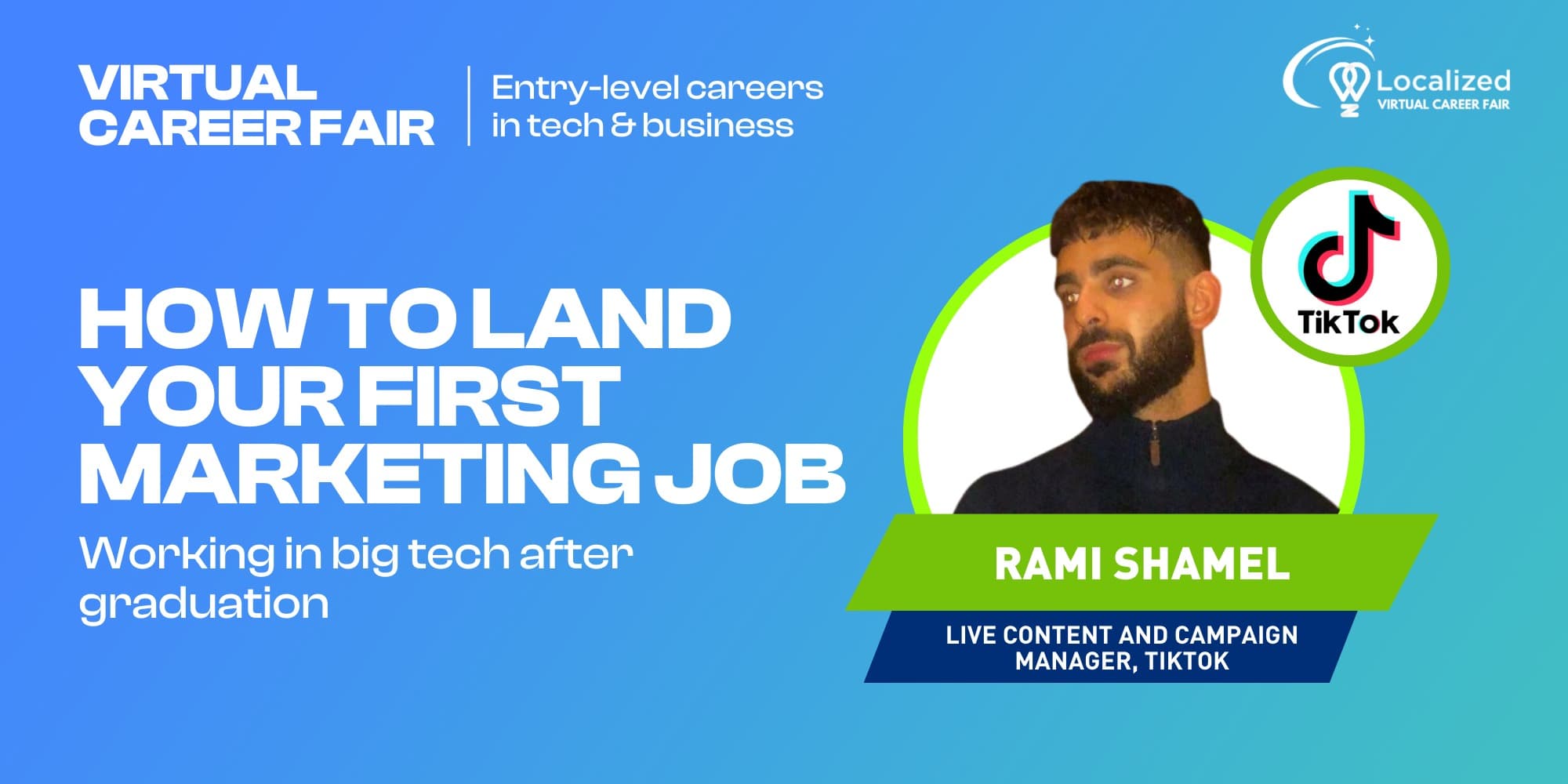 How to Land Your First Marketing Job Localized Event