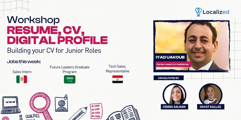 Workshop: Building your CV for Junior Roles