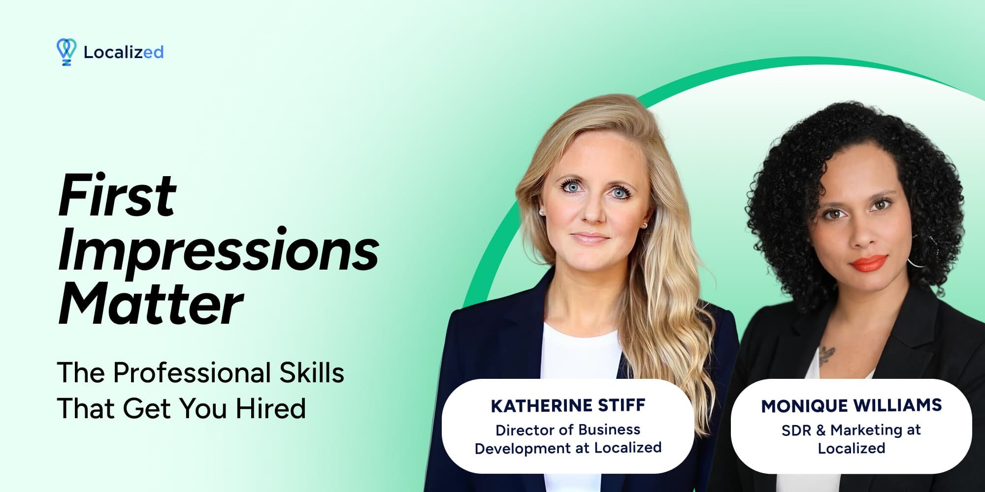 First Impressions Matter