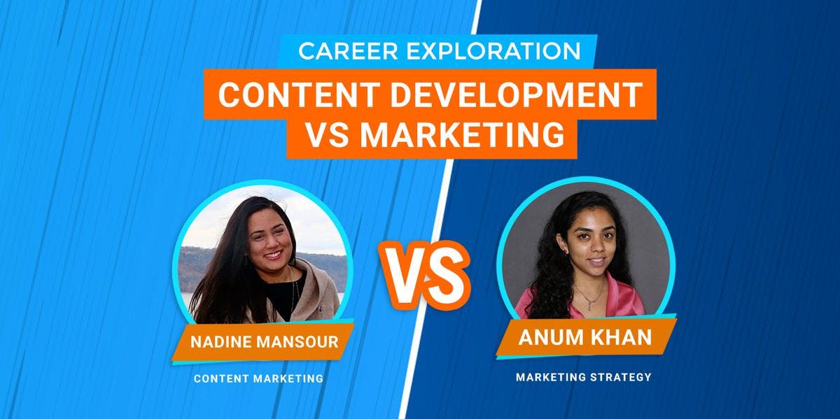 Career Exploration: Content Development vs. Marketing Strategy
