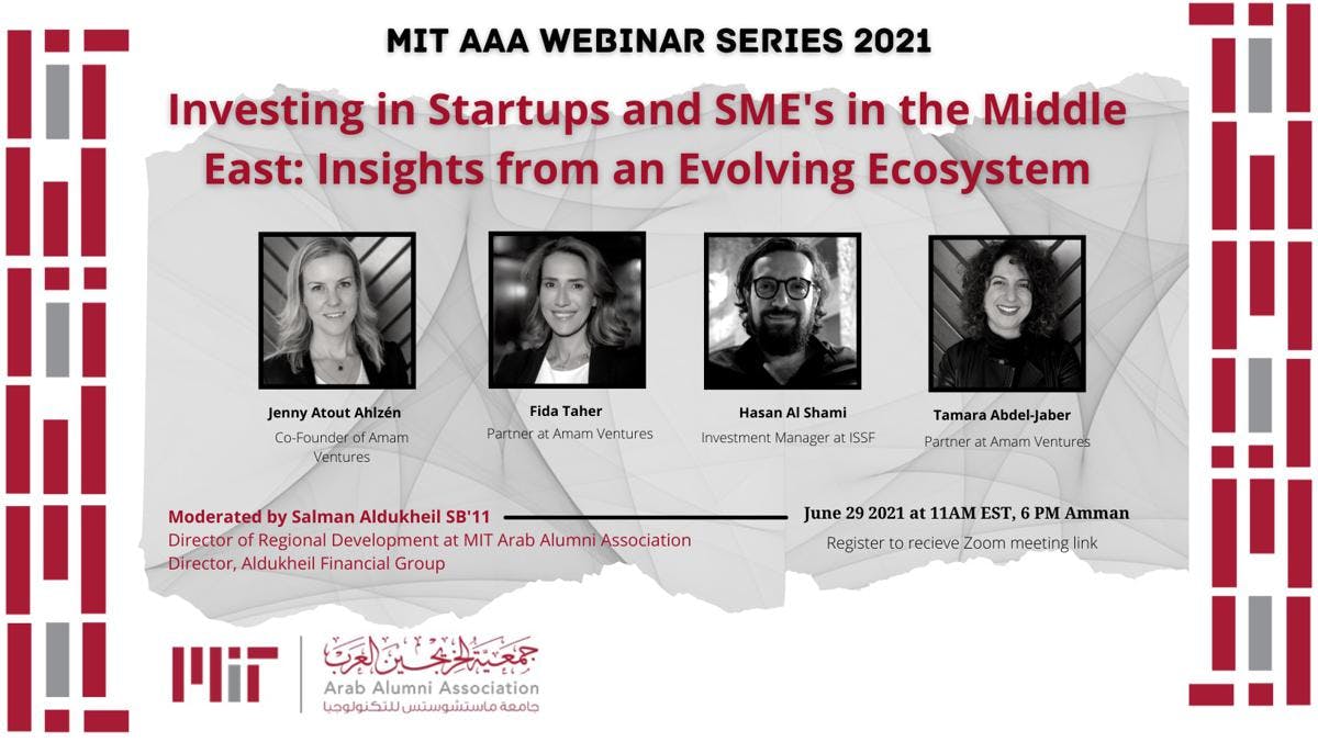 Investing in Startups/SMEs in the Middle East: Evolving Ecosystem Insights