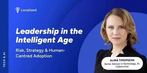 Leadership in the Intelligent Age - from a TEDx speaker and LinkedIn Top Voice!