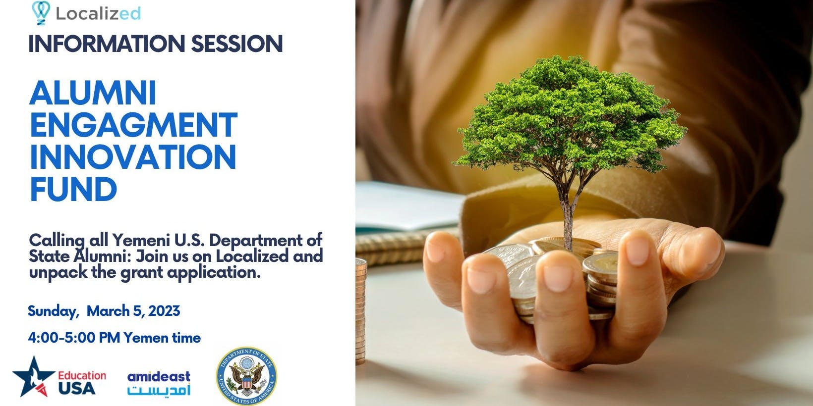 An Information Session for the U.S. Department of State Alumni Engagement Innovation Fund (AEIF) 2023, Yemen